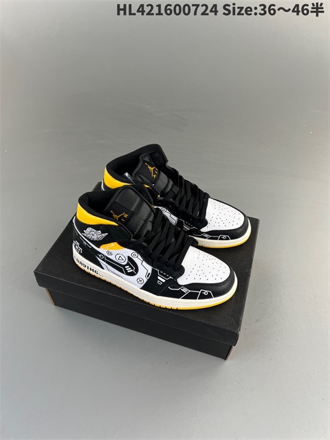 women air jordan 1 shoes H 2023-10-26-541